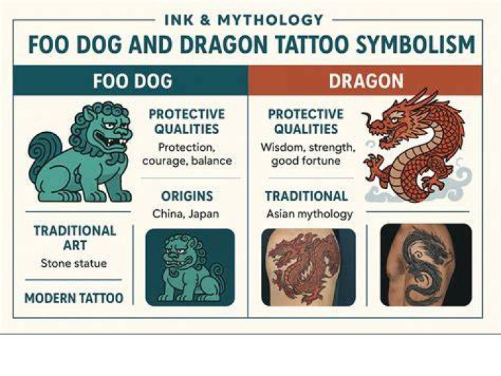 Fu Dog Tattoo Meaning: Symbolism and Cultural Significance