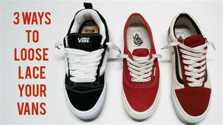 How to Lace Vans: A Comprehensive Guide for Every Style