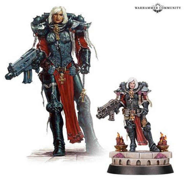 Sister Repentia: The Enigmatic Figure of the Adepta Sororitas
