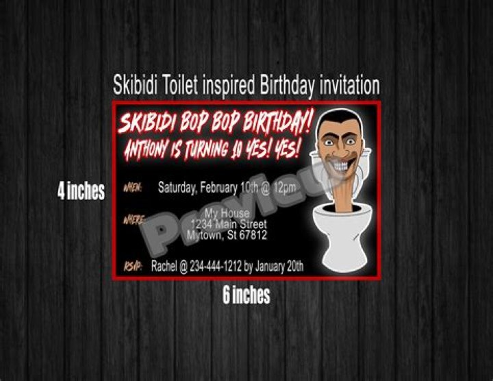 Skibidi Toilet Birthday Party: A Fun and Unique Celebration