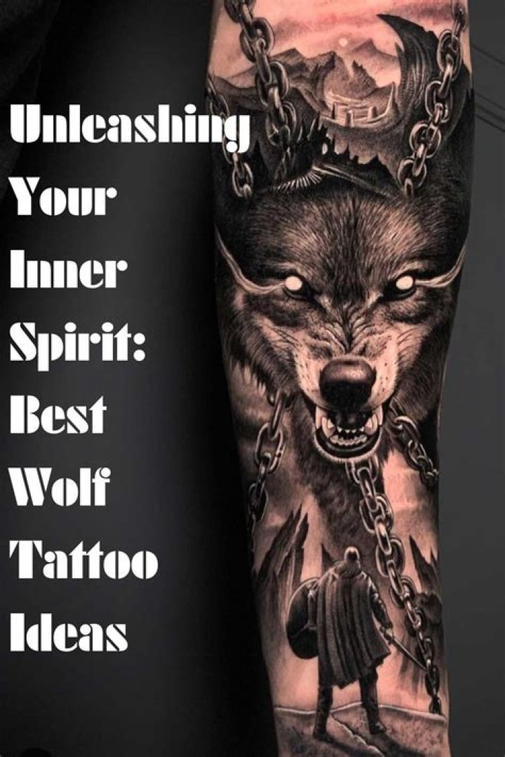 Wolf Tattoo Ideas for Men: Unleash Your Inner Spirit